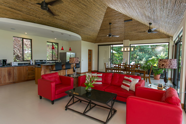 social area and custom sofas