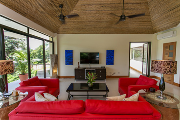 Living room and entertainment system