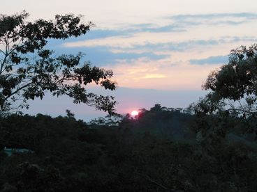 Sunset at Casa Bellamar 